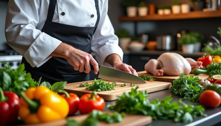 découvrez les techniques de découpe indispensables en cuisine : apprenez à émincer, ciseler et désosser comme un chef grâce à nos conseils pratiques pour améliorer vos préparations et gagner en précision.