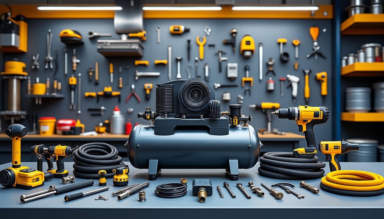 découvrez les accessoires indispensables pour votre compresseur et vos outils pneumatiques et apprenez comment améliorer leur polyvalence. optimisez vos travaux grâce à nos conseils pratiques et trouvez le matériel adapté à vos besoins.