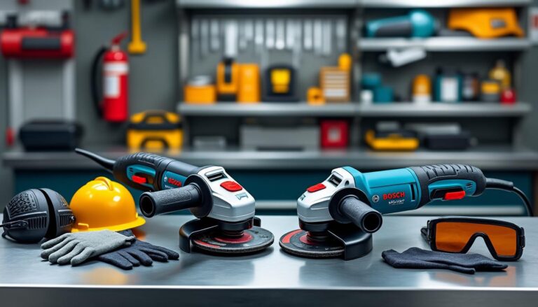 découvrez les conseils de sécurité essentiels et les accessoires indispensables pour utiliser votre meuleuse bosch ou makita en toute sécurité et efficacité.