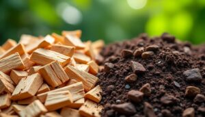 découvrez un comparatif simple entre le paillage avec des copeaux castorama et le brf maison pour un jardin naturel et efficace.