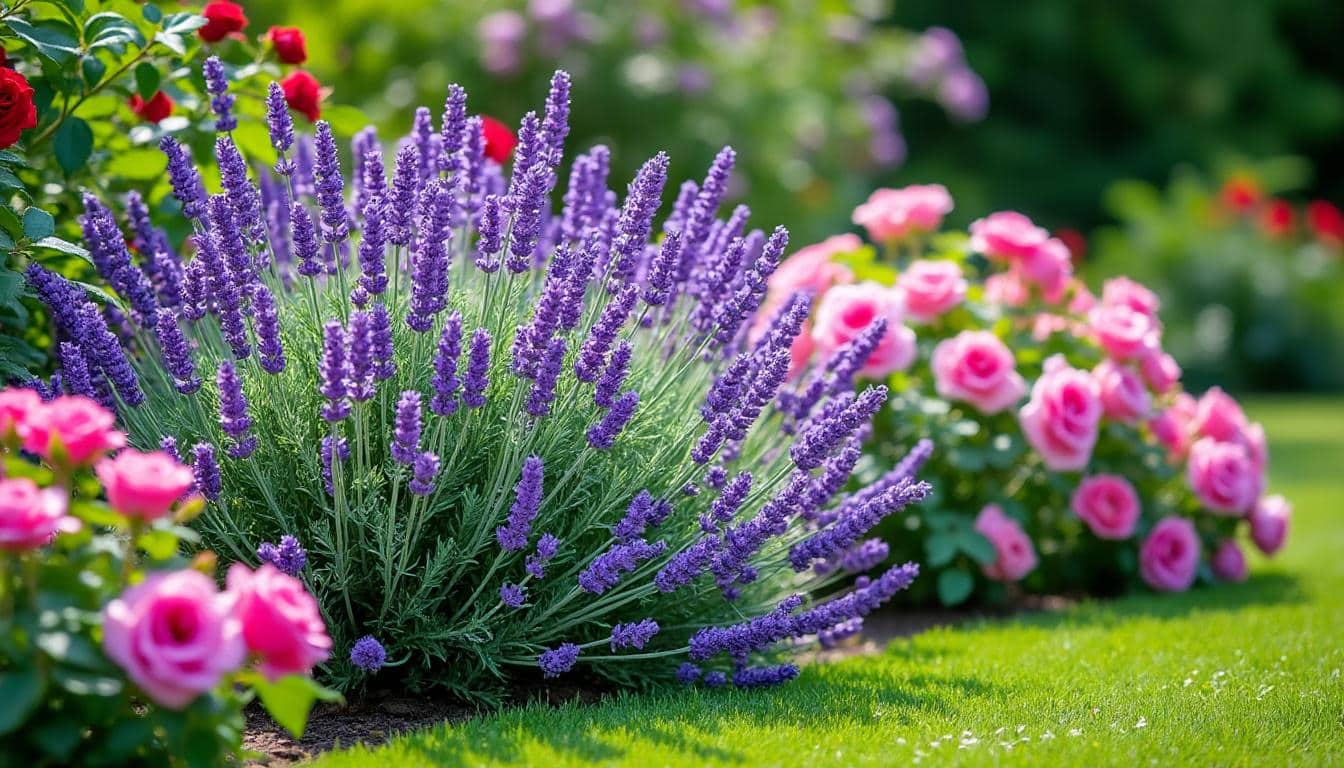 découvrez comment la plantation de lavande autour des rosiers permet de repousser naturellement les pucerons, protégeant ainsi vos roses sans utiliser de produits chimiques.
