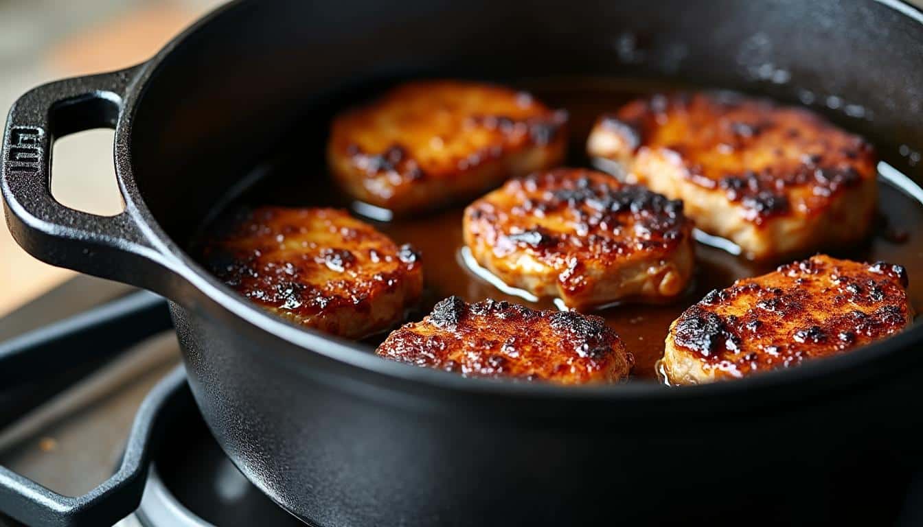 découvrez comment une cocotte en fonte sublime la cuisson de la viande en caramélisant parfaitement ses sucs pour des plats riches en saveurs.