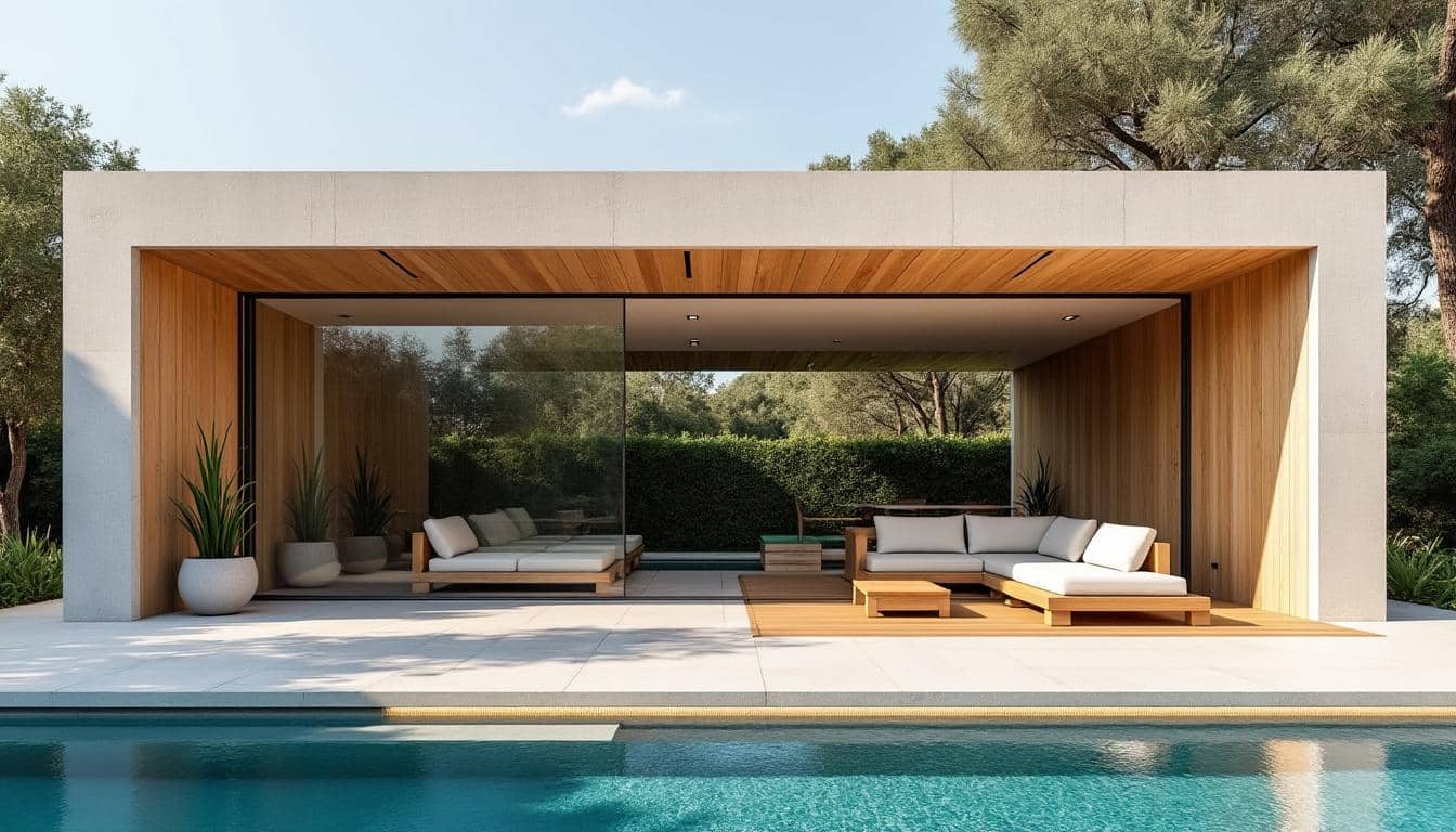 découvrez des idées et matériaux leroy merlin pour créer un pool house élégant et propre, alliant qualité et design pour votre espace extérieur.
