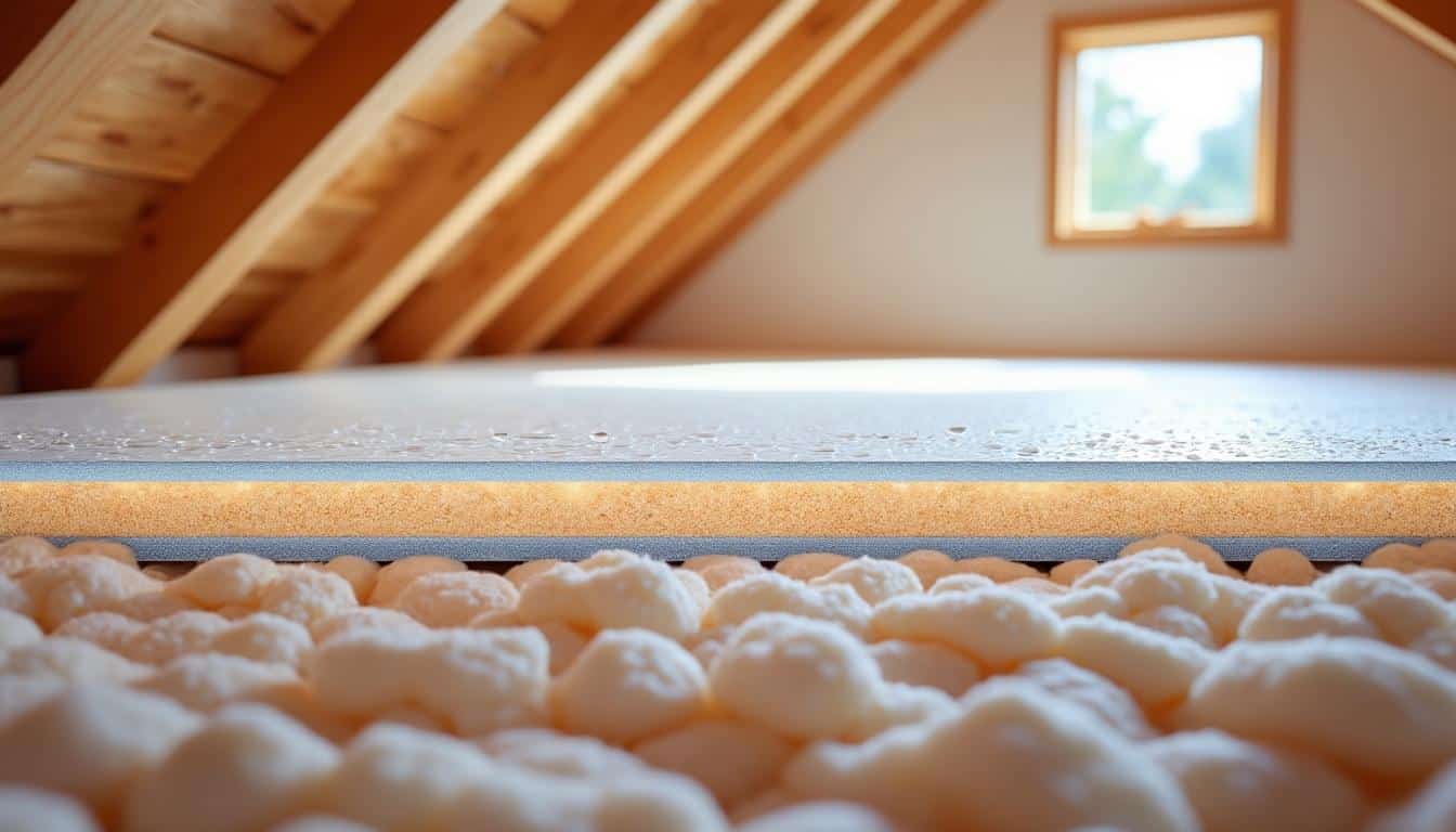 découvrez comment la pose d'un pare-vapeur empêche la condensation à l'intérieur de l'isolation des combles, améliorant ainsi l'efficacité énergétique et la durabilité de votre habitation.