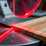 découvrez comment le guidage laser optimise la précision des coupes avec les scies à onglet radiales pour des travaux plus précis et efficaces.