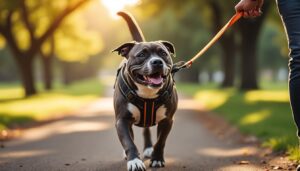 découvrez notre harnais anti-traction spécialement conçu pour les chiens puissants, qui protège efficacement leurs cervicales lors des promenades en offrant un confort optimal et un meilleur contrôle.