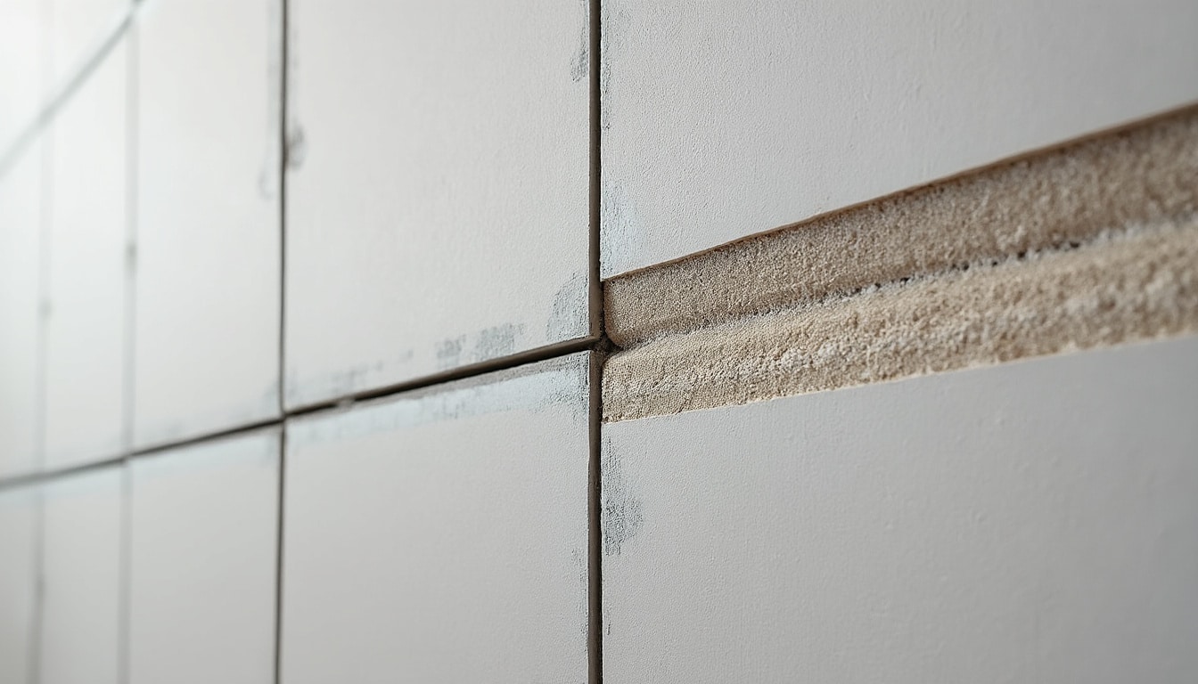 la bande de calicot renforce efficacement les jonctions fragiles entre les plaques de plâtre pour assurer une finition solide et durable.