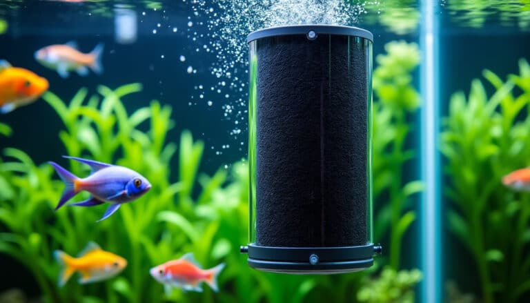 le filtre à charbon actif purifie efficacement l'eau des aquariums d'eau douce en éliminant les toxines et impuretés pour un environnement sain et équilibré.