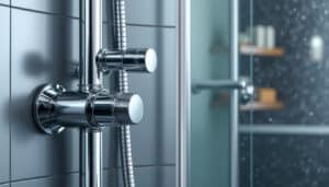découvrez le mitigeur thermostatique, qui régule avec précision la température de l'eau dans les cabines de douche pour un confort optimal et une sécurité assurée.