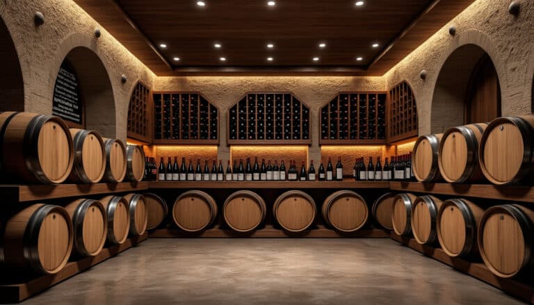 découvrez comment une cave à vin permet de réguler parfaitement la température pour le vieillissement optimal des grands crus classés.