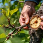 découvrez comment la greffe en fente permet de multiplier les variétés anciennes en les associant à des porte-greffes vigoureux, pour des plants résistants et de qualité.