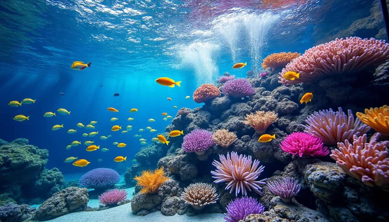 découvrez comment la pompe de brassage recrée les courants marins naturels pour assurer un environnement sain et dynamique aux récifs coralliens en aquarium.