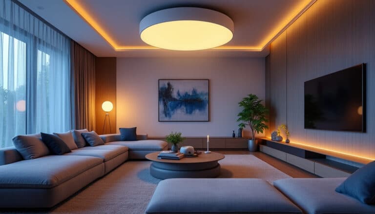 découvrez comment l'ampoule connectée transforme l'ambiance lumineuse des salons modernes en offrant une personnalisation simple et innovante.