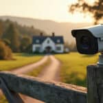 surveillez à distance l’entrée principale de votre propriété isolée grâce à une caméra ip et gardez un œil sur les accès, où que vous soyez.