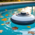 découvrez comment un skimmer de surface élimine les feuilles mortes des bassins non couverts pour garder une eau propre et agréable.